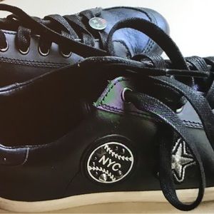 Coach Size 8 Black NYC Sneakers